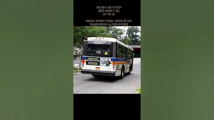 The Bee-Line System 2005 Orion V 132 On The 16 #newyork #buses #transit #metro #bus #beeline